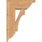 Ekena Millwork Westlake Traditional Smooth Bracket w/ Offset Brace, Western Red Cedar, 7 1/2"W x 18"D x 26"H BKT0806X18X26WTL01SWR - alternate 4